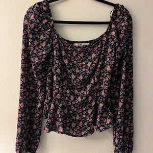 Small Long sleeve Floral Francesa's Top